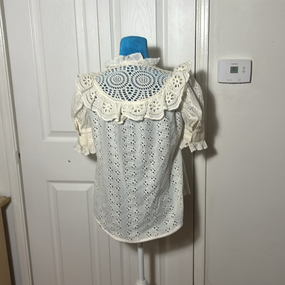 Love The Label Ruffle Blouse Women’s XS - Picture 6 of 8